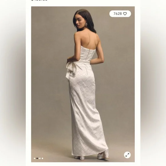 V. Chapman June Corset Maxi Dress